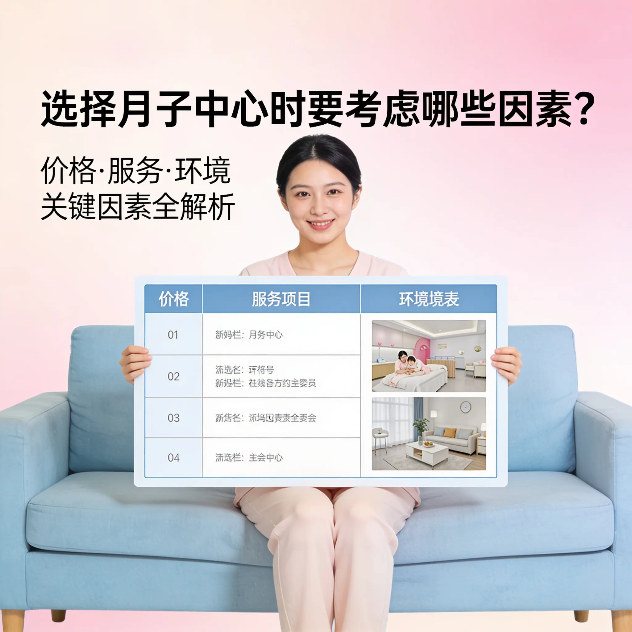 在南明选择月子中心时要考虑哪些因素?