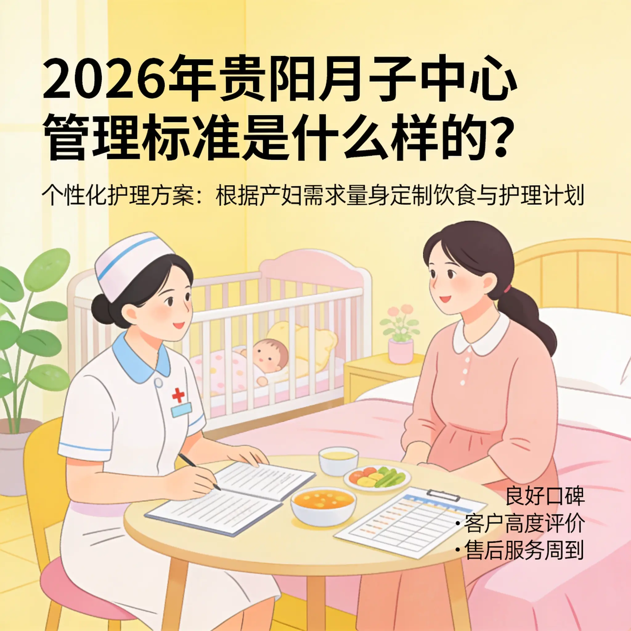 2026年南明月子中心管理标准是什么样的？